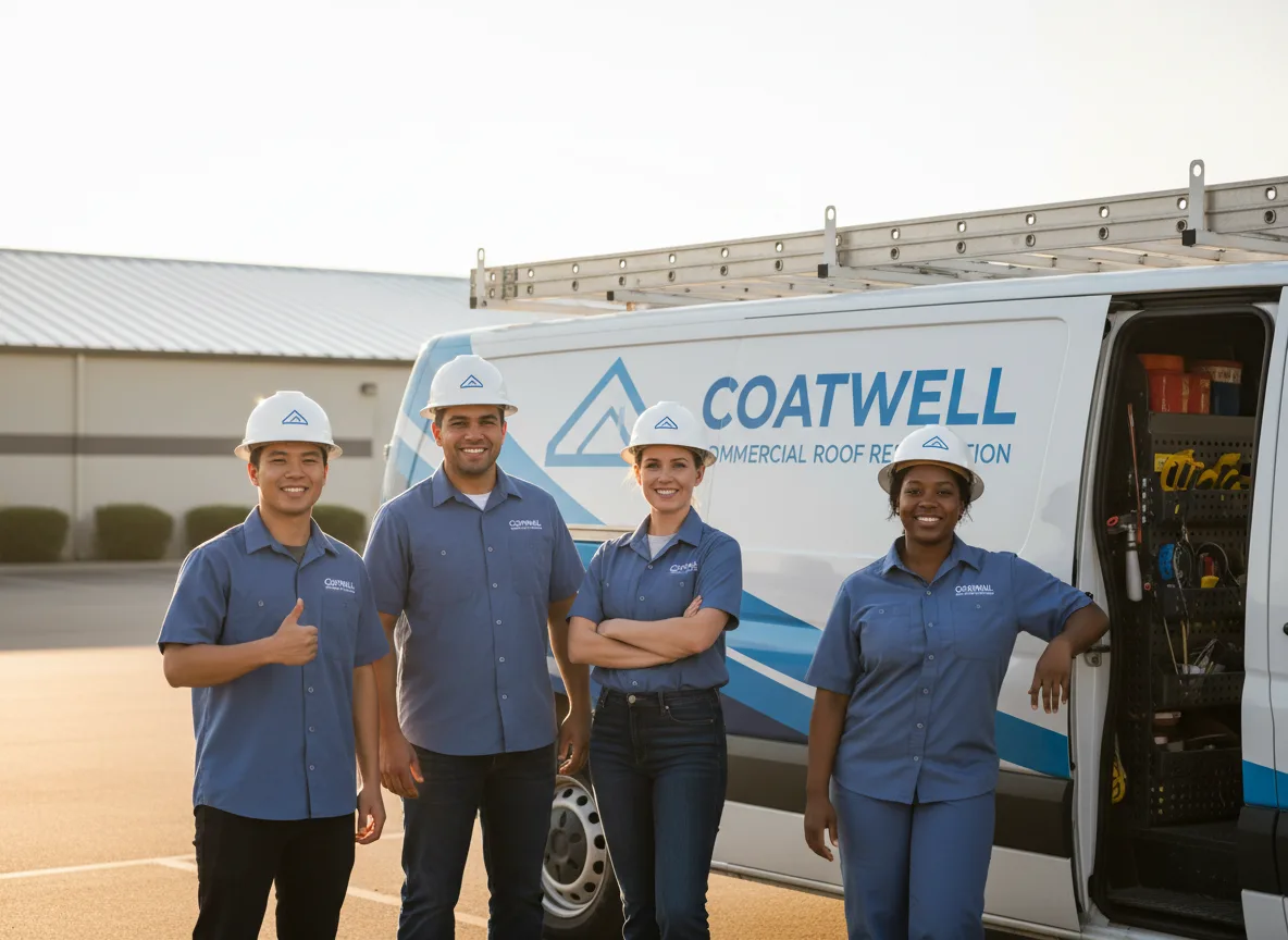 Commercial roof coating company in Carbon Cliff, IL